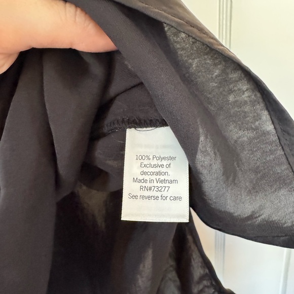 NWOT Nine West Black Lace Trim Camisole - Picture 9 of 9